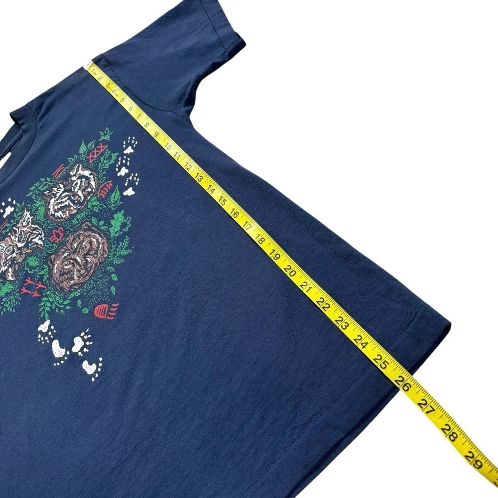 Vintage Boy Scouts of America Bear Wolf Bobcat Single Stitch Graphic Tee, size M - Picture 8 of 9